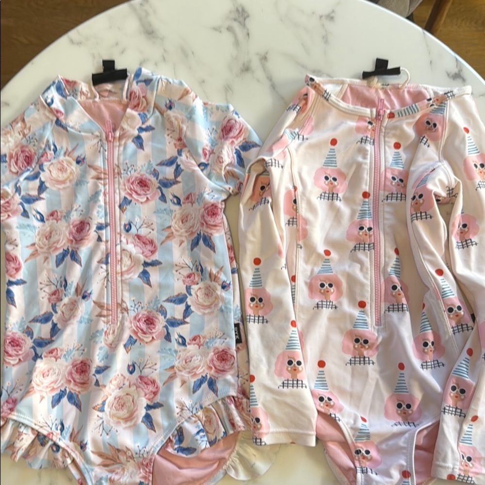 Rock your baby Floral and Owl Print Kids Pajamas